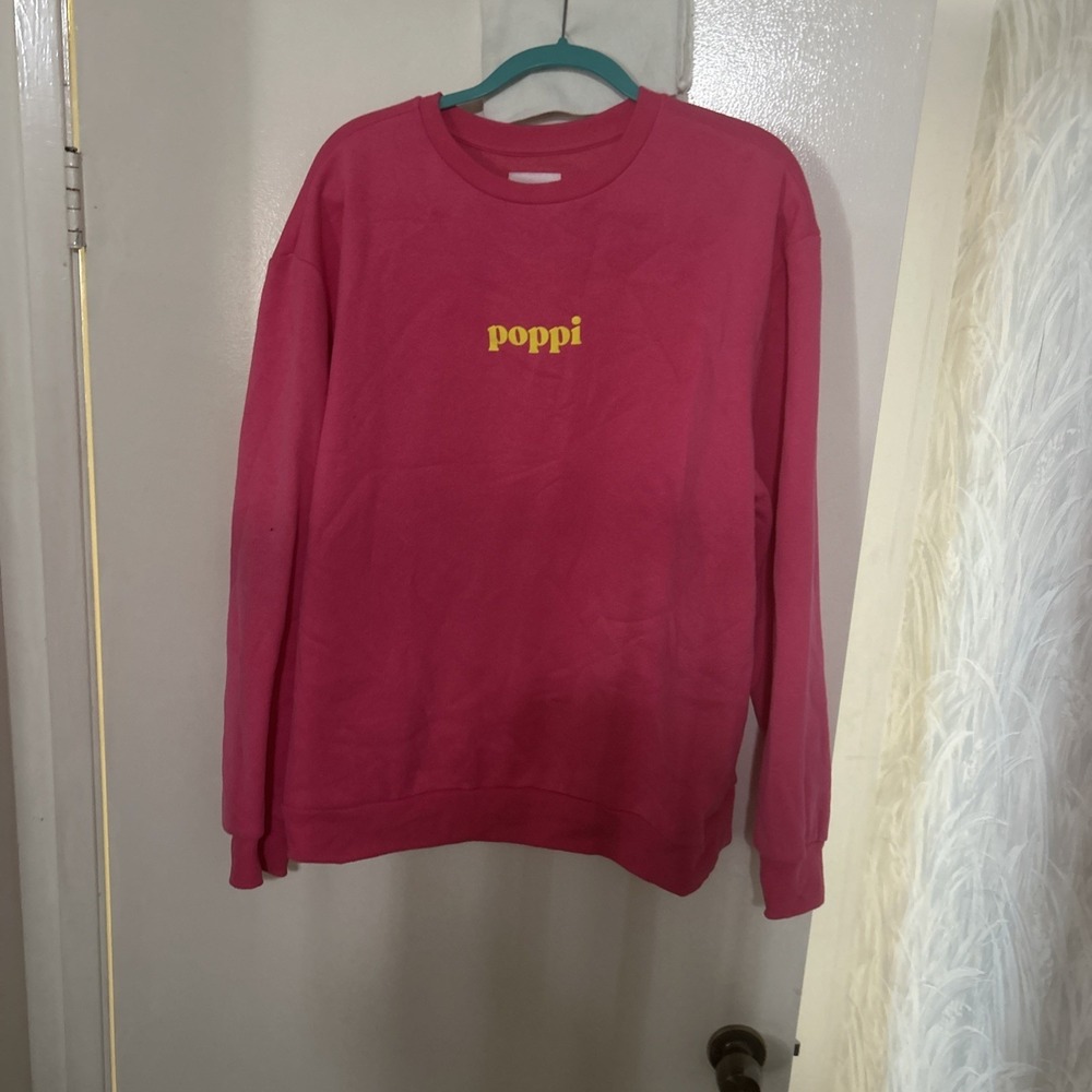 Adult Poppi Forever Icon Graphic Sweatshirt‎ - Pink